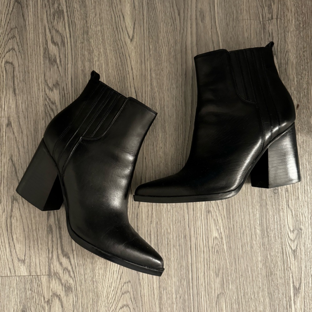 Marc Fisher Oshay Pointed Toe Bootie - image 1